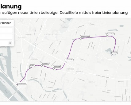 OpenLinePlanner - Das freie Planungstool für den öffentlichen Verkehr