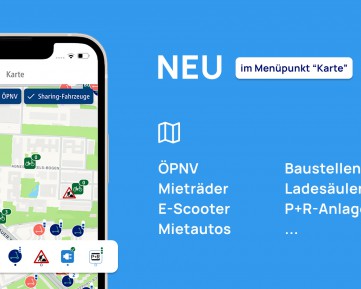 HandyParken München: Vernetzung Auto mit ÖPNV und Sharing
