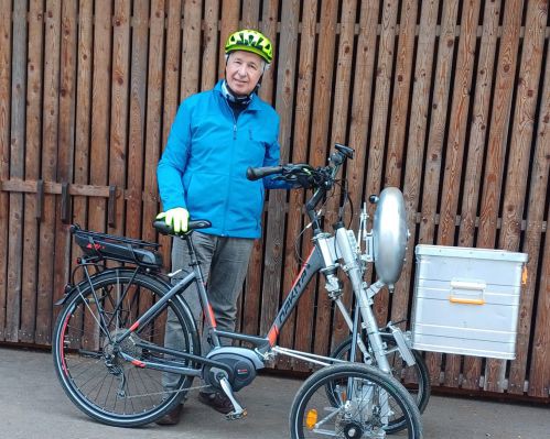 Safetymodul für eine bedarfsgerechte Stützung beim Radfahren 