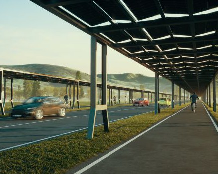 Photovoltaik Radwege