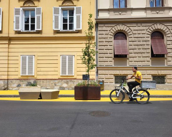 Grüne Meile – Begegnungszone Zinzendorfgasse