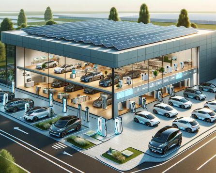 CO2-neutrales Autohaus