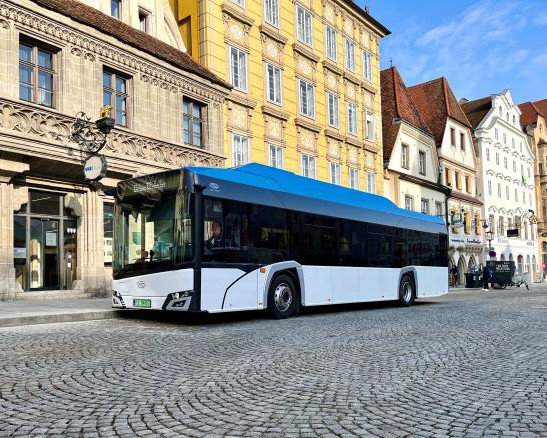 Emissionsfreie E-Busse für Steyr