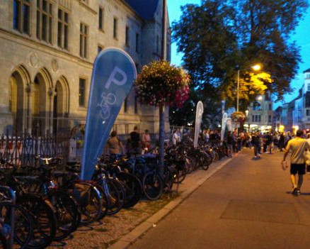 Fahrradparken bei Großveranstaltungen