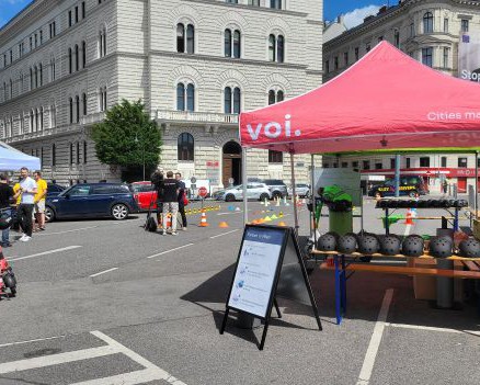 Sicherheits-Aktionstag mit den führenden E-Scooter-Sharing-Anbietern in Wien
