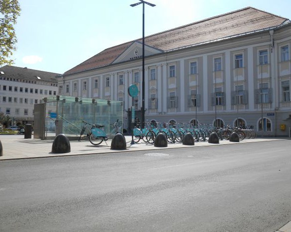 Nextbike Klagenfurt- öffentliches Fahrradverleihsystem