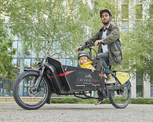 carvelo2go - jetzt ein elektrisches Cargo-Bike nutzen!