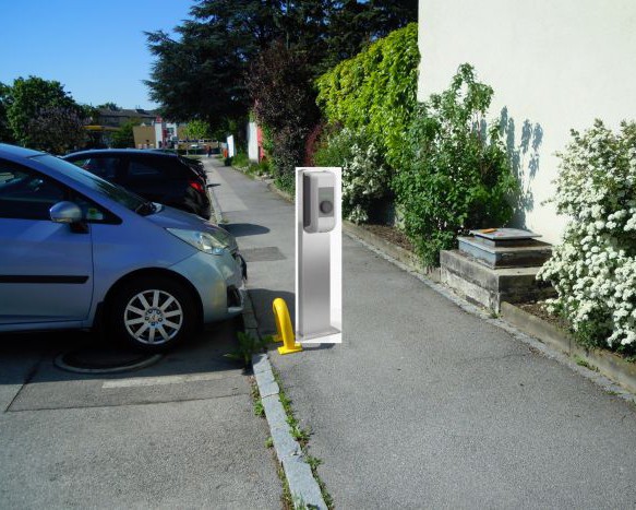 Sondernutzung auf öffentlichem Grund für private E-Ladestation