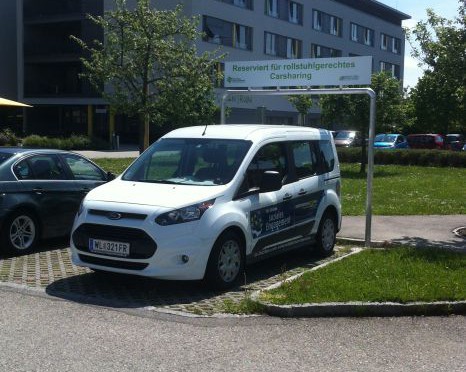 Rollstuhlgerechtes Carsharing