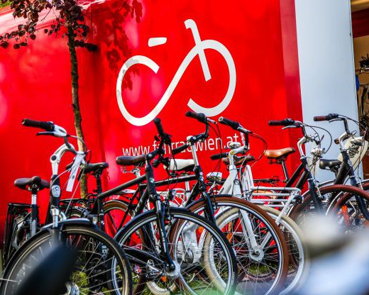 Radfahren während der U4-Sperre