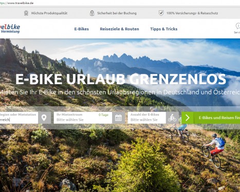 Travelbike - Das All Inclusive E-Bike Vermietkonzept für den Tourismus