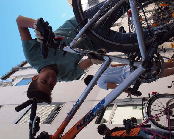 Mobile Fahrradwerkstatt