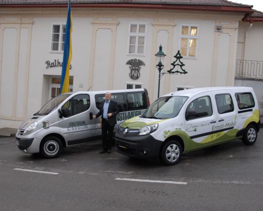 Mikromobilitätsprojekt Ernsti-Mobil (Bürgerbus)