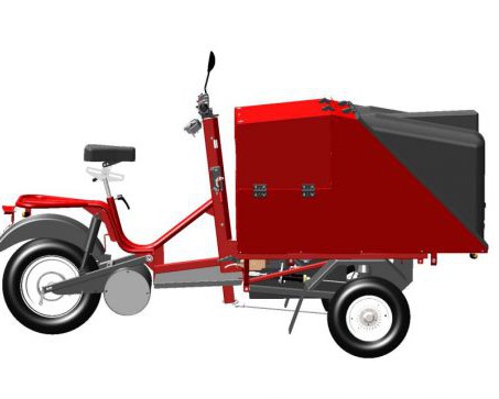 Wiederbelebung eines schwedischen Klassikers als modernes E-Transportmittel der City-Logistik