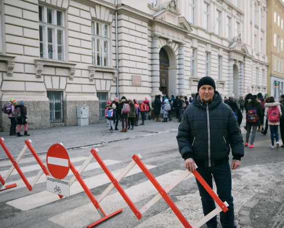 Verkehr vor Schulen