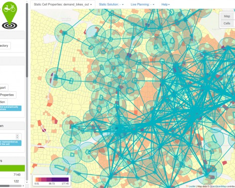 Das PlanBiSS-Werkzeug: Semi-automatische Standortplanung von Bike-Sharing Systemen