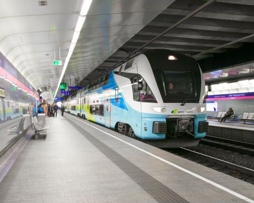 WESTblue: Aus dem Fernverkehr zu Fuß in die Innenstadt 