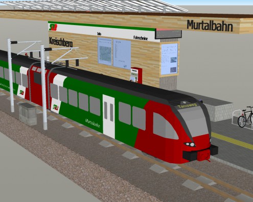 Elektrische Energiespeicher- und Ladelösungen im ÖV - Fallbeispiel Murtalbahn