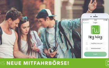 Hey Way - Österreichs neue Mitfahrbörse