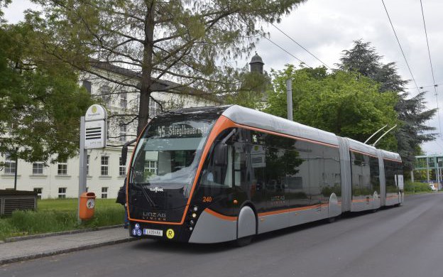Emissionsfreie Mobilität - die neuen Obusse der LINZ AG LINIEN