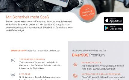 BikerSOS - Mit Sicherheit mehr Spaß