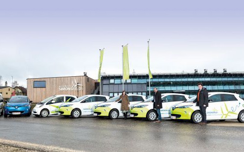 E-Auto-Sharing bei der Windkraft Simonsfeld AG