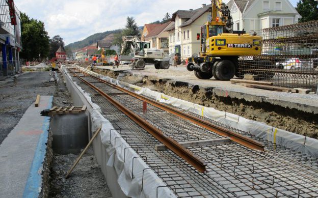 Gleisverlängerung Weiz