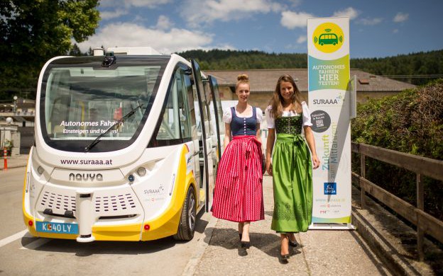 SURAAA: Zukunft zum Mitfahren - täglicher Pilotbetrieb automatisiertes Fahren 