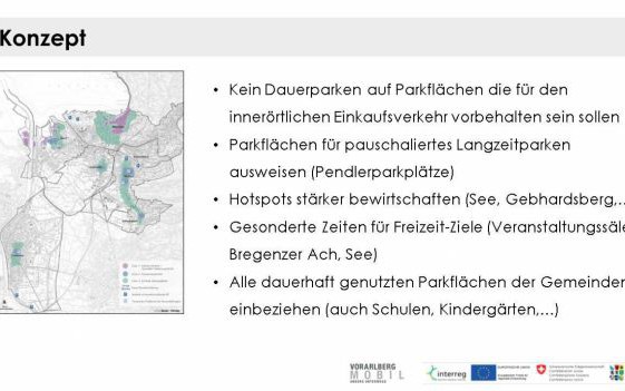 Regional abgestimmtes Parkraummanagement