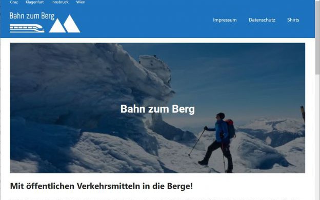 Bahn zum Berg