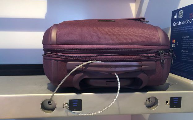 Gepäcksicherung im ÖBB-Railjet