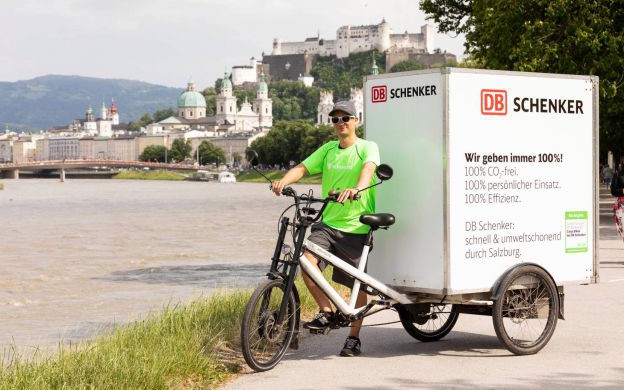 DB Schenker setzt auf Cargo Bikes