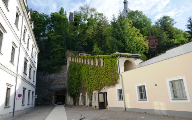 Panoramalift Tabor in Steyr samt Umfeld
