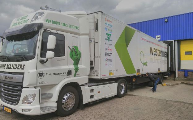 e-Truck: erster vollelektrischer Langstrecken-Intermodal-Transport NL-AT