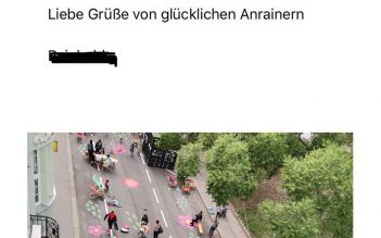 DIE WOHNSTRASSE BLÜHT AUF