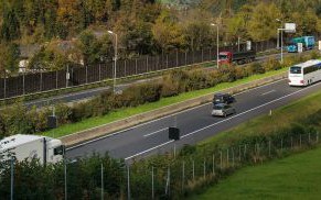Lärmdämpfung an Verkehrswegen durch Bewuchsstreifen