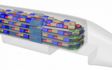 Automatisches Gepäcksystem für einen Hochgeschwindigkeitszug