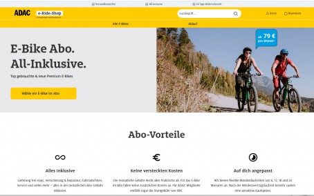 Greenstorm ADAC E-Bike-Abo