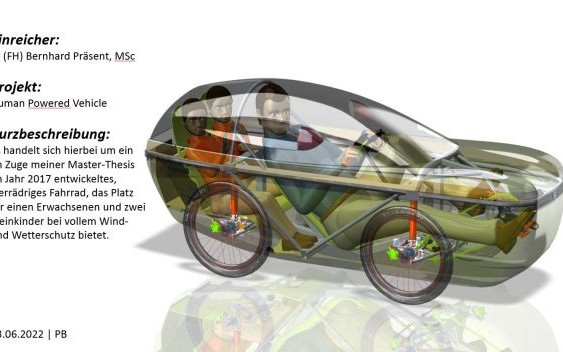 Entwicklung eines Human Powered Vehicle