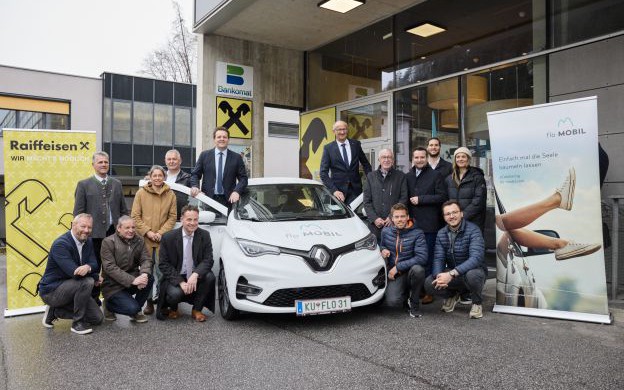 Raiffeisen Public E-Carsharing Bezirk Landeck