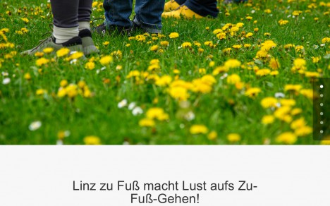 Linz zu Fuß - mehr Mut und Lust zu Gehen