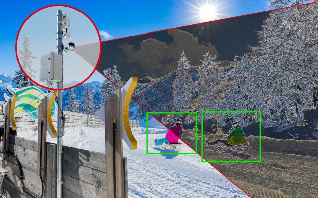 Sicher rodeln - Smarte Infrastruktur auf der Piste