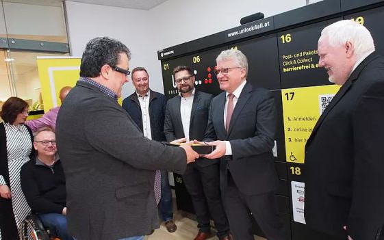 UnLock4All - barrierefreie, adressierbare Paketstationen mit umweltfreundlichem Mobilitätsservice
