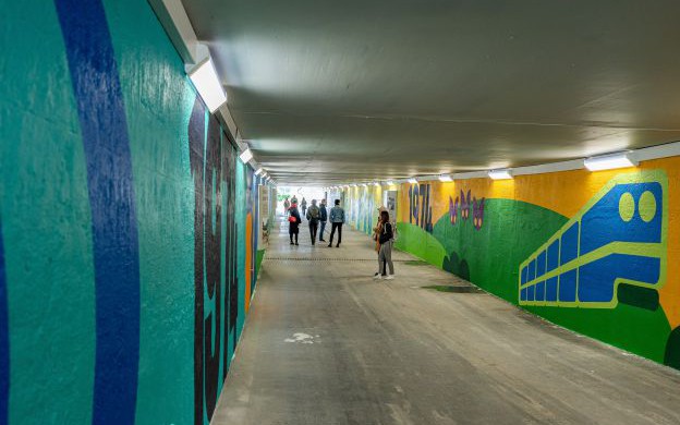 Neugestaltung Kästenbaumtunnel Oberlaa