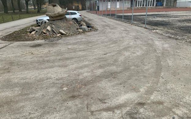 Entsiegelungsprojekt im Kurpark Bad Schallerbach