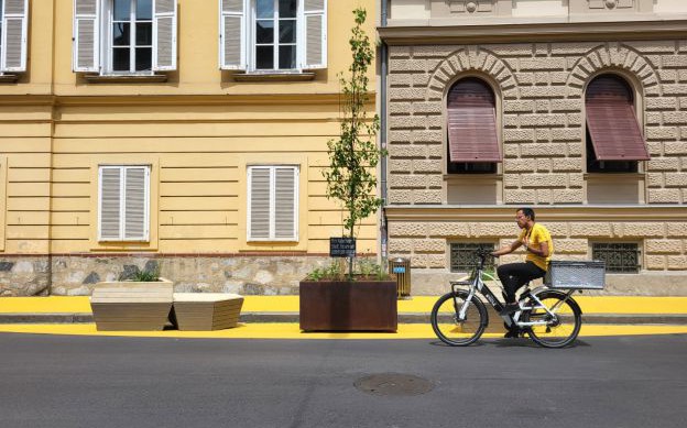 Grüne Meile – Begegnungszone Zinzendorfgasse