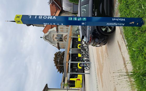 VMOBIL Station - die Mobilitätsdrehscheibe in Vorarlberg