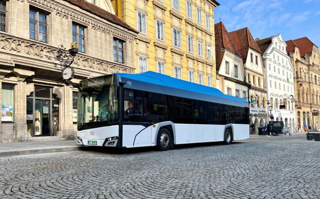 Emissionsfreie E-Busse für Steyr
