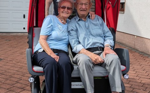 Gemeinsam unterwegs sein-Miteinander für Oberasbach-Eine Fahrt mit einer E-Rikscha