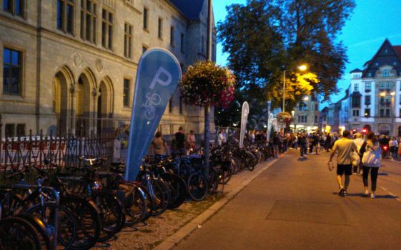 Fahrradparken bei Großveranstaltungen
